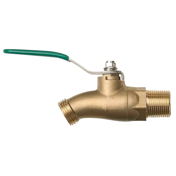 The Arrowhead Brass 251BVLF ball valve hose bibs are made from high-quality lead-free brass and feature bi-directional operation.