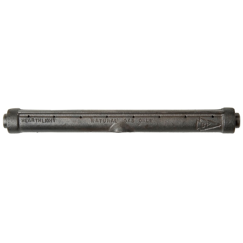 Arrowhead Brass 258LLB log lighter bar is made of cast iron with three ½” IPS inlets and two countersunk plugs.