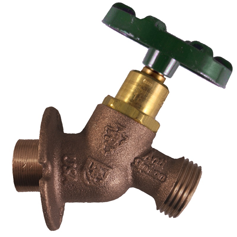 The Arrowhead Brass Arrow-Breaker® 265SWLF sillcock has a ½” copper sweat connection with built-in anti-siphon vacuum breaker technology.