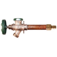 The Arrowhead Brass 422LF series anti-siphon frost-proof hydrants have a ½” Wirsbo inlet.