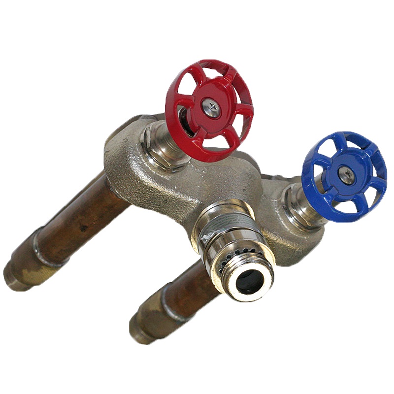 The Arrowhead Brass 490 series hot and cold self-draining frost-proof hydrants have a variety of inlets to meet your needs.