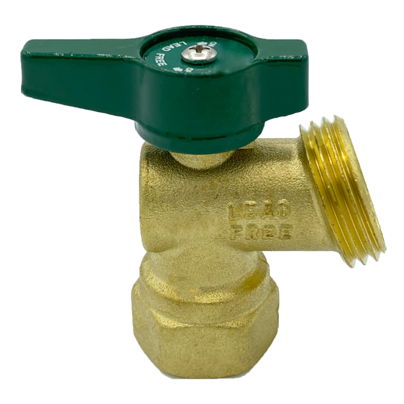 Arrowhead Brass BD50F-QT boiler drains are made from high-quality lead-free brass and are for use in low-pressure potable water systems. The BD50F-QT has a ½” female iron pipe (FIP) connection.