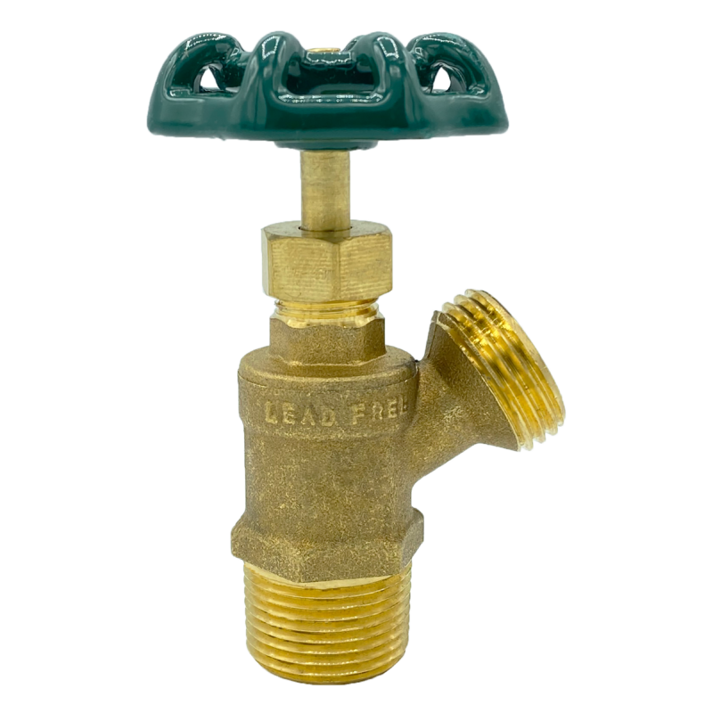 Arrowhead Brass BD75M boiler drains are made from high-quality lead-free brass and are for use in low-pressure potable water systems. The BD75M has a ¾” male iron pipe (MIP) connection.