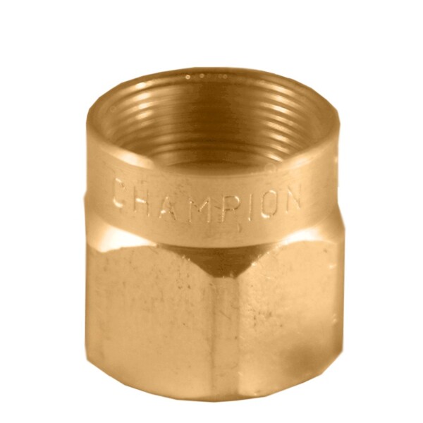 The Champion Irrigation 19 series brass shrub sprinkler bodies are made of durable brass construction.