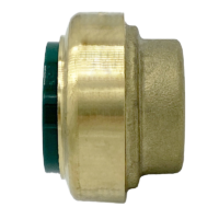 Arrowhead Brass RGP50 push-fit plug adapters are lead-free and allow for ease of installation on copper, CPVC, and PEX within seconds. The RGP50 is ½”.