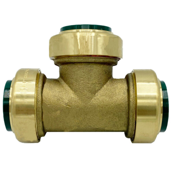 Arrowhead Brass RGT75 push-fit straight stop valves are lead-free and made of polished chrome.