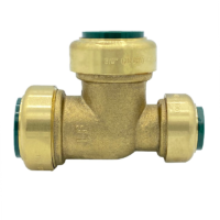 Arrowhead Brass RGT75-RT push-fit straight stop valves are lead-free and made of polished chrome. The RGT75-RT is ¾” x ½” x ¾”.
