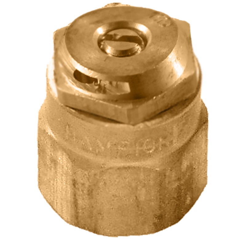 The Champion Irrigation S9 series brass shrub sprinklers are made of durable brass construction.