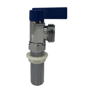 The Arrowhead Brass WM50M-B washing machine valve is lead-free and compatible with a variety of piping.