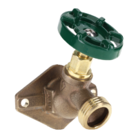 The Arrowhead Brass 255XLF series has a 1/2” Female Iron Pipe Thread x 3/4” Male Hose Thread- XL Flange and are made of heavy-duty lead-free brass and feature an oversized 3-1/4” wide flange