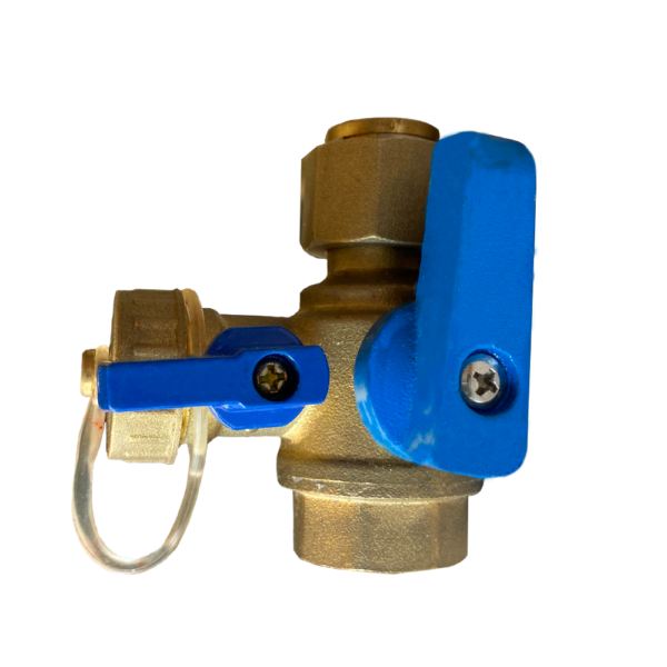 Arrowhead Brass TKC150 Blue Handle Cold Water Valve