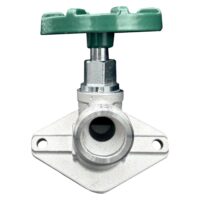 Arrowhead stainless steel extra-large flange sillcock 1/2"